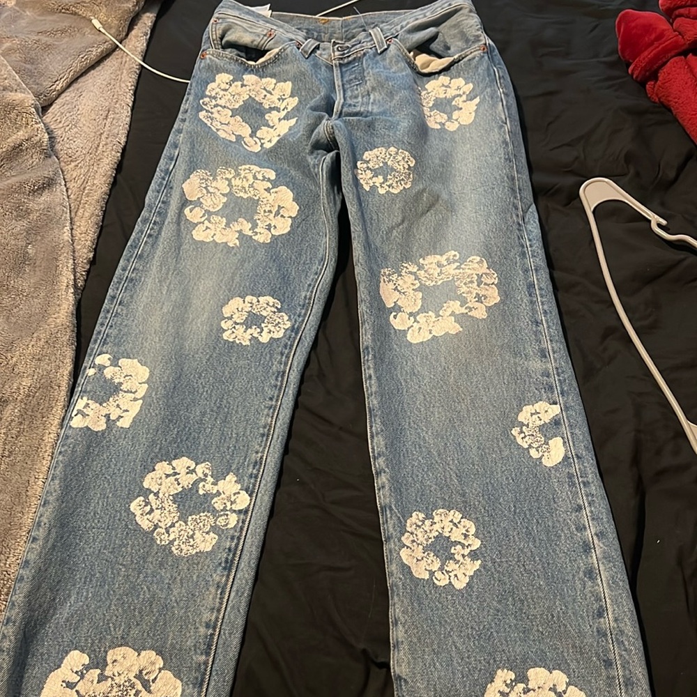 Denim Tear jeans slightly altered to fit me